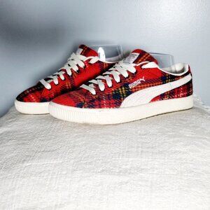 Puma Harris Tweed X Suede Vintage Tartan Sneakers